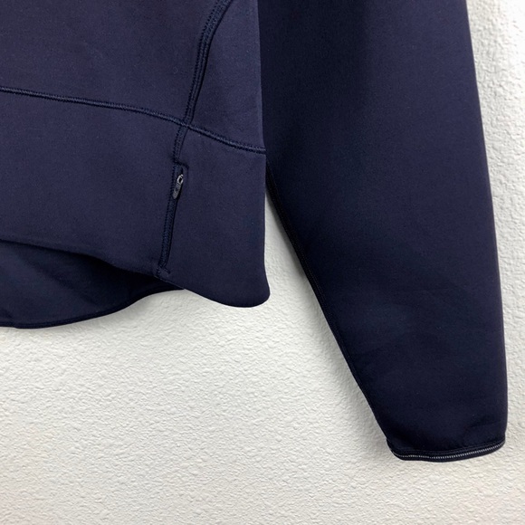 🦚 LULULEMON Kicking Asphalt Jacket 1/2 Zip Blue - Picture 2 of 8